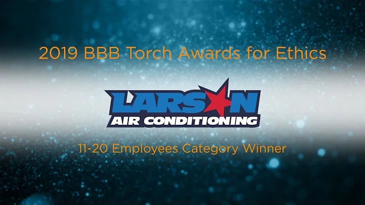Winner 2019 BBB Torch Awards | Larson Air Conditioning