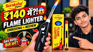 Suraksha Impex Flame Lighter 🔥 | Unboxing & Review | How to Refill Gas? screenshot 4