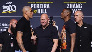 Encaradas da Coletiva de Imprensa | UFC 300: Pereira x Hill image