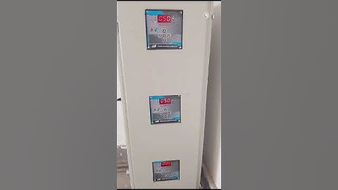 Servo Voltage Stabilizer for Elevators I Three Phase I Air Cooled I Udyog Vihar Gurgaon Haryana I