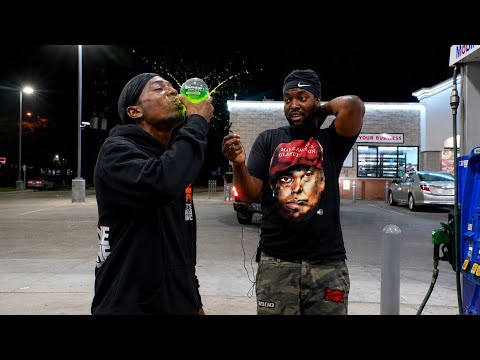 Paying Strangers in the Trenches to Drink the Biggest Buzz Balls
