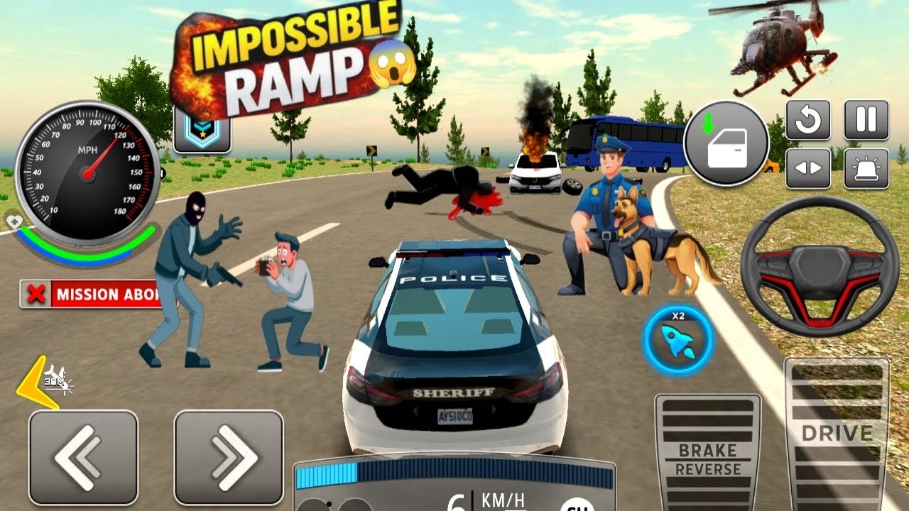 Police Car Driving Simulator 2026 | Chase Gameplay High Speed Police Chase 🚨 | 3D Simulator Game