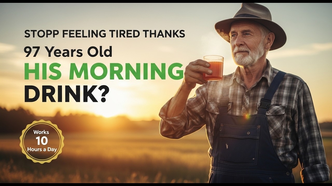 Agricultor de 97 anos trabalha 10 horas por dia — Sua bebida matinal mantém a energia