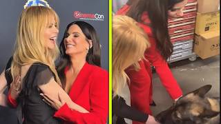 Sandra Bullock Reunites With Nicole Kidman And A Dog For Practical Magic 2 Launch At Cinemacon