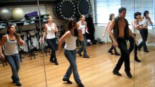 Alejandro Lady Gaga Fit Dance Class With Juno Ag And Students At Clube3 Gym Sp