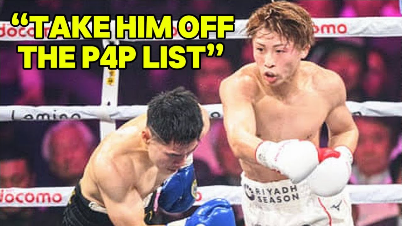 “Naoya Inoue needs to be REMOVED from the POUND FOR POUND LIST says Eddie Hearn