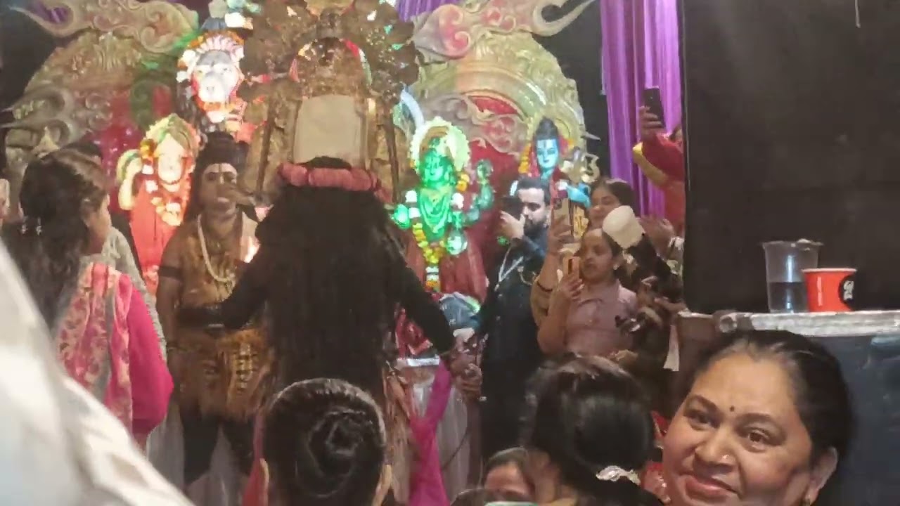 Kali Mata Shiv Parvati jhanki