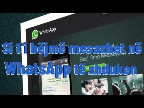 Video: Si të vizatoni fotografi dhe video në WhatsApp: 9 hapa