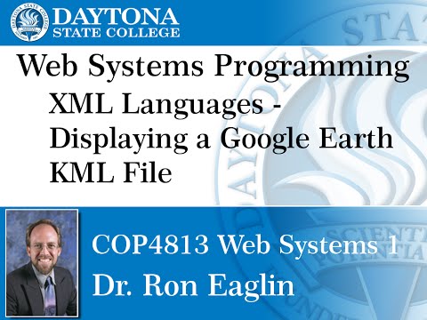 Web Programming - Javascript - Display Google Earth KML File in a Web page