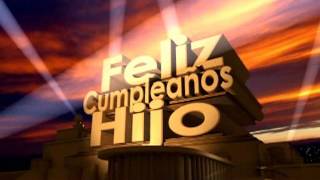 Feliz Cumpleaños Hijo