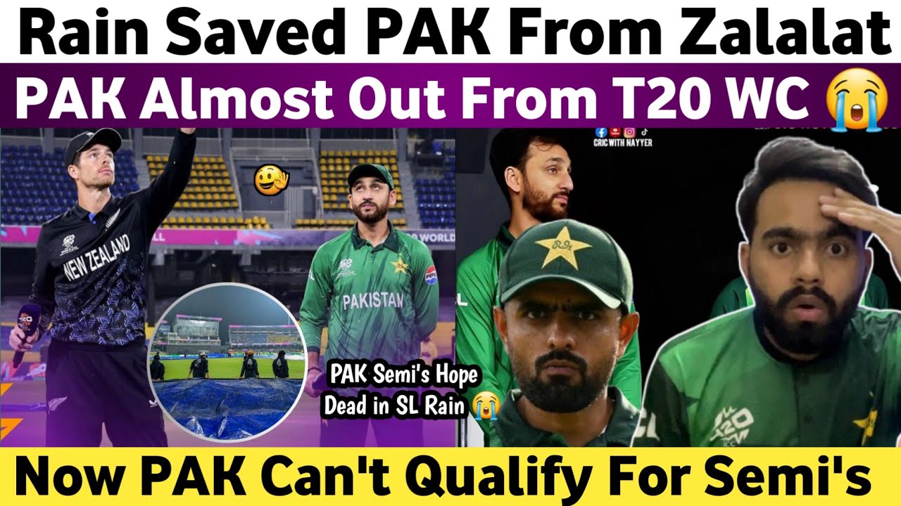 Pak Media Crying on Rain in Pak Vs Nz Match | Now Pak Can't Qualify For Semifinal of T20 WC 2026 | 