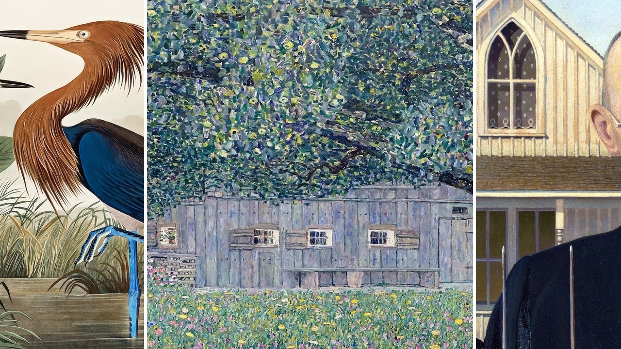 Masterpieces TV — Silent Art Gallery · August 27 Afternoon | Farmhouse in Austria… & others