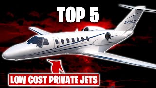 Top 5 Lowest Cost Private Jets 2023 | In Each Category
