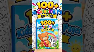 Full 100+ Kids Coloring Pages for Kids  With Book Cover Guide
