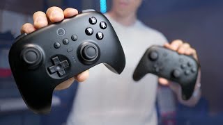 The 8BitDo is a better Nintendo Switch Pro Controller.