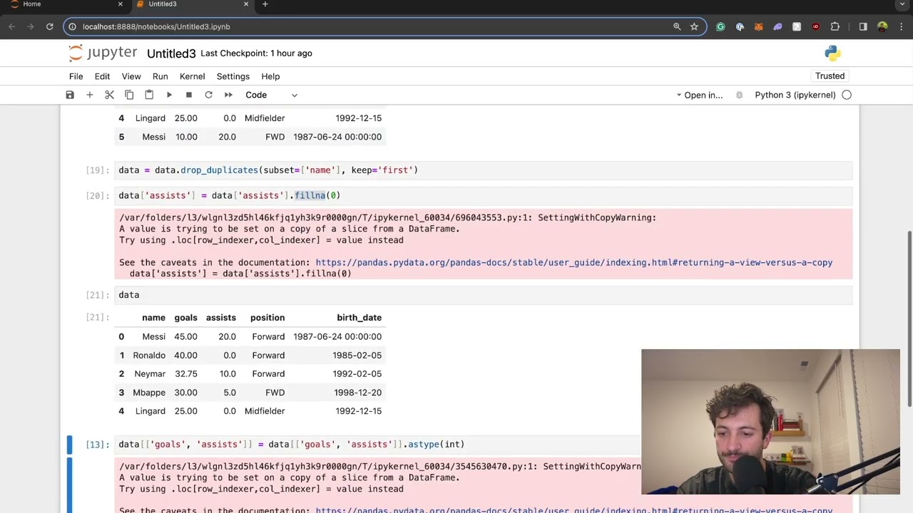 5.3 Очистка данных