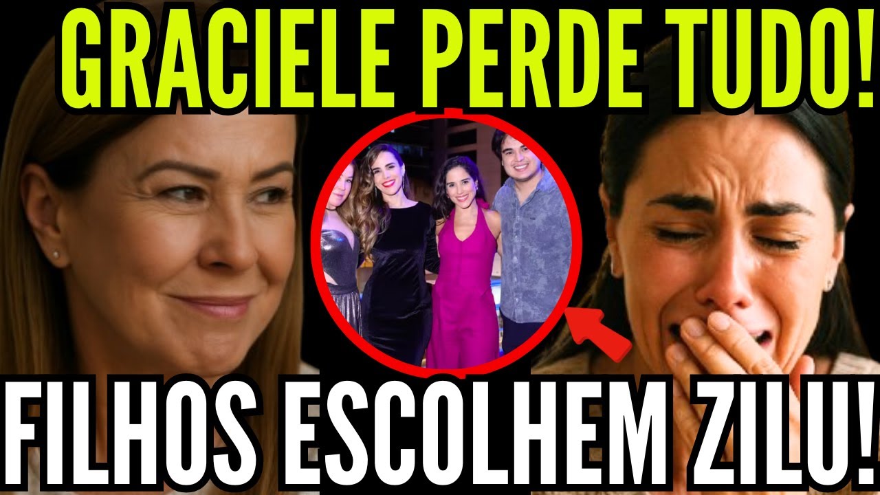 NUMA REVIRAVOLTA INESPERADA, ZILU APARECE EM UM EVENTO DE FAMÍLIA AO LADO  DOS FILHOS, E GRACIELE PER - YouTube