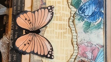 Transform a Scrapbook Paper Page into Hidden Interactive Sriting spaces. - Midnight Garden
