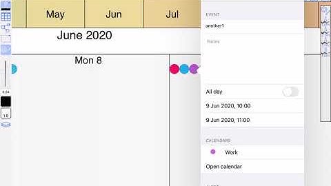 Event and Reminder Options in ZoomNotes
