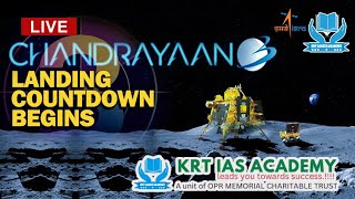 Chandrayaan-3 Mission Soft-landing LIVE Telecast KRT career academy screenshot 1