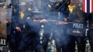 Three killed as Thai police try to clear protest sites in Bangkok