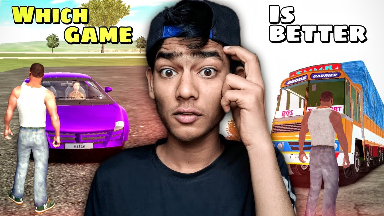 I PLAYED TWO INDIAN OPEN WORLD GAMES | NITIN GAMING