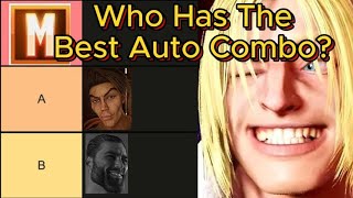 Who Has The Best Auto Combos in Street Fighter 6