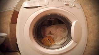 SpongeBob Washing Machine part 1  Стиральная Машина часть 1
