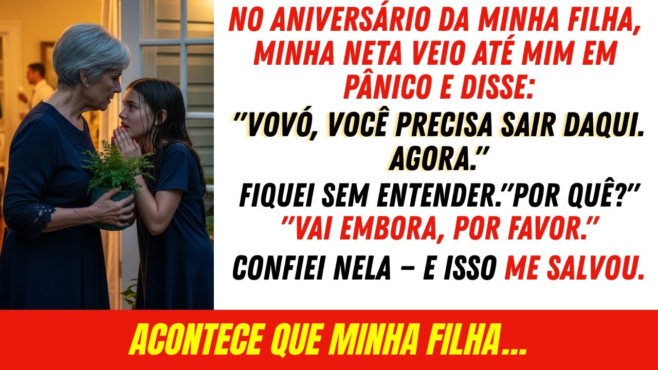 “Vó, Saia Daqui Agora!”, Disse Minha Neta. Obedeci… e Escapei de Algo Horrível