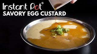 Instant Pot Steamed Eggs savory Egg Custard Recipe