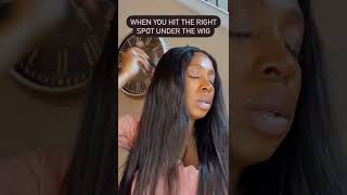 Ooooo ain’t nothing like scratching that itchy spot + that rat tail comb is undefeated 😂😂😂