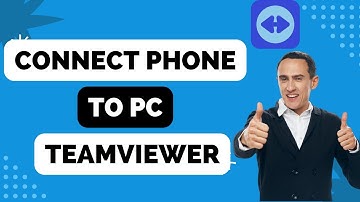 How to Connect Phone to PC With Teamviewer