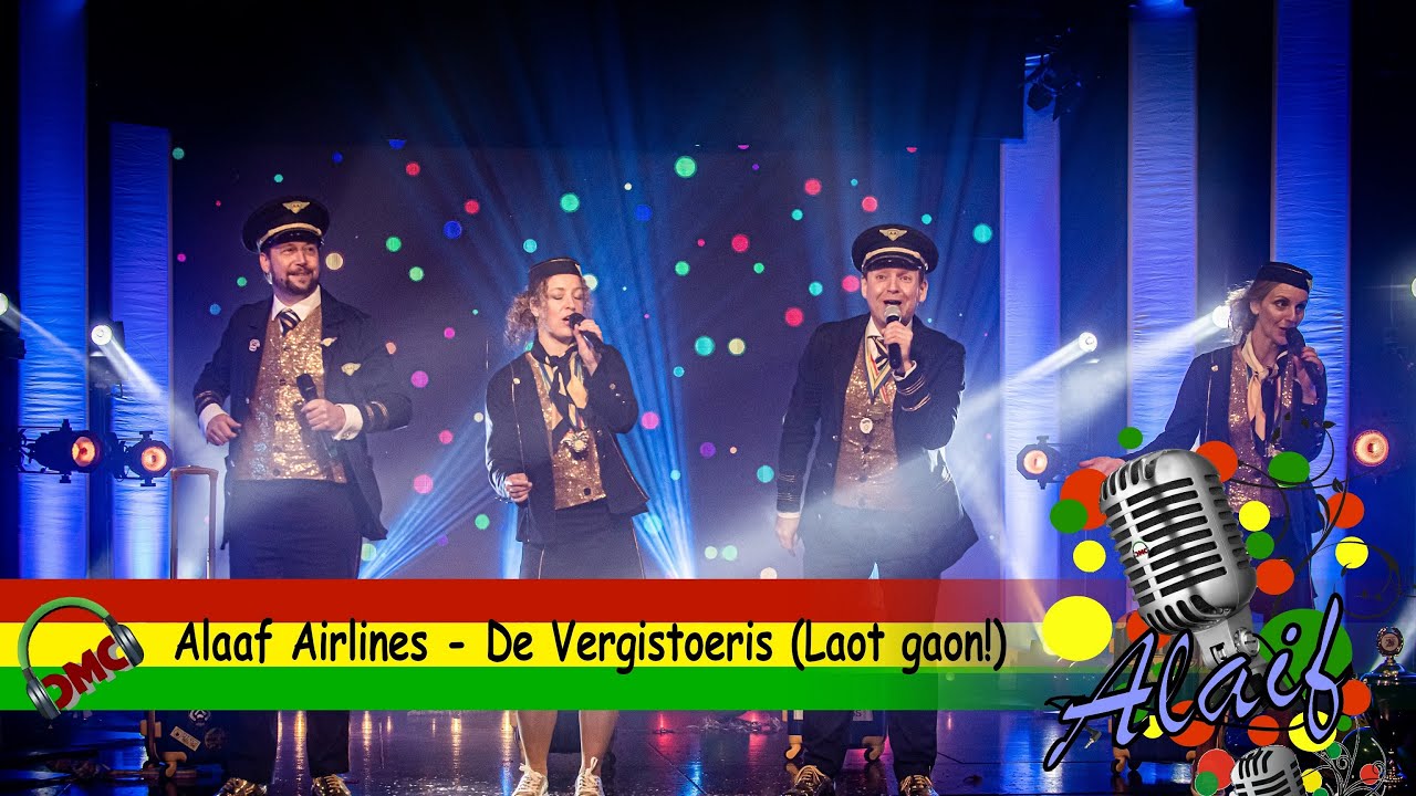 Alaaf Airlines - De Vergistoeris (Laot gaon!) Winnaar CMC Alaif 2022