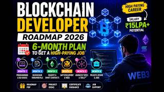 Blockchain Developer Roadmap 2026 | 6-Month Plan to Get a High-Paying Job #blockchaindeveloper