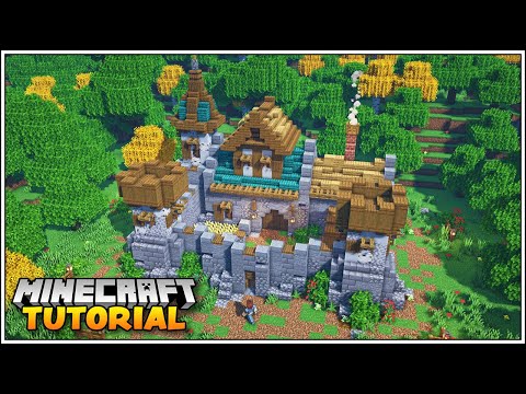 Minecraft Castle Tutorial - How to Build a Castle in Minecraft!