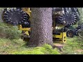 Dangerous Big Wood Crusher Chipper - Incredible Giant Tree Mulcher Wood Shredder Equipment Working