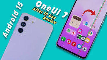 Samsung Galaxy S21 FE Android 15 OneUI 7 After 10 Days Review | Samsung S21 FE Green Line Issue?