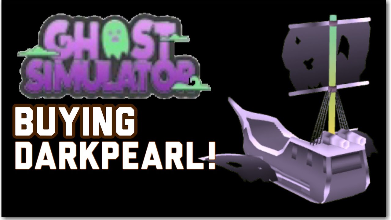 Buying the DARK PEARL Hoverboard! (Roblox Ghost Simulator)