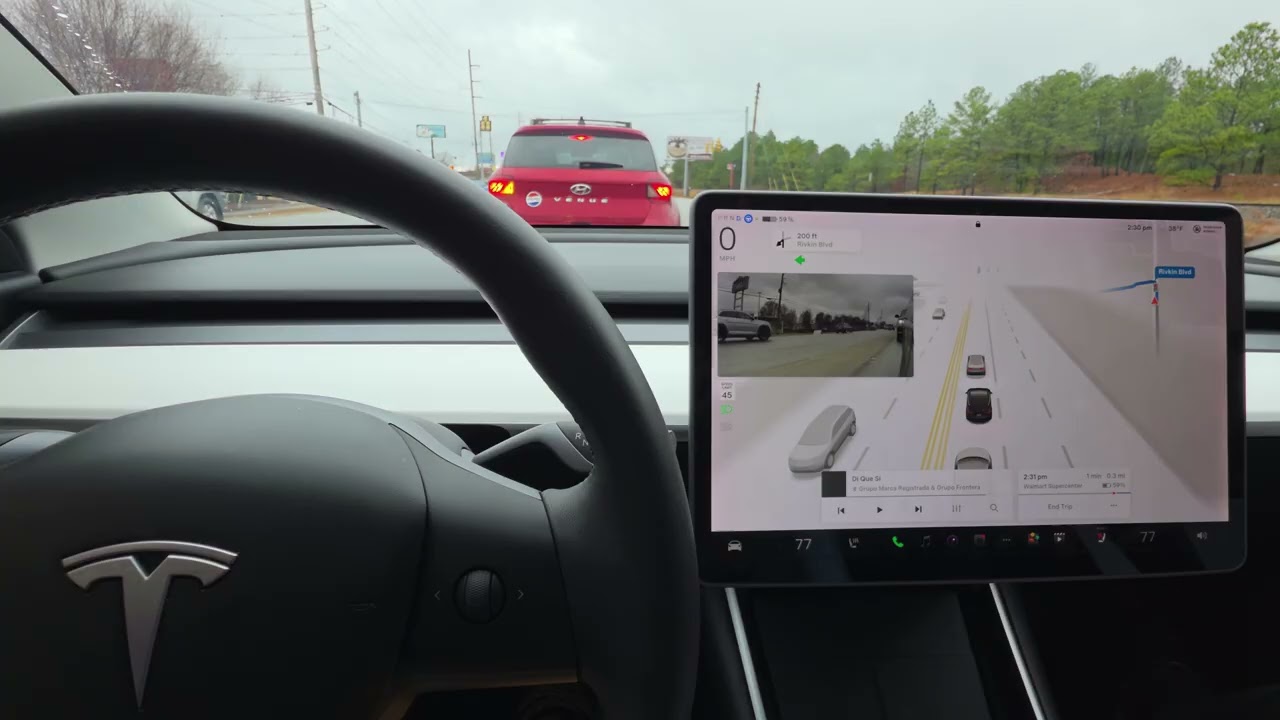 Система FSD от Tesla в 2026 году — это просто невероятно! (Я потерял дар речи)