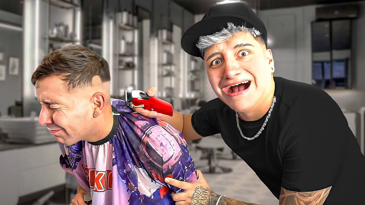 MI PRIMERA VEZ CORTANDO EL PELO 💈✂️ | BykingCL