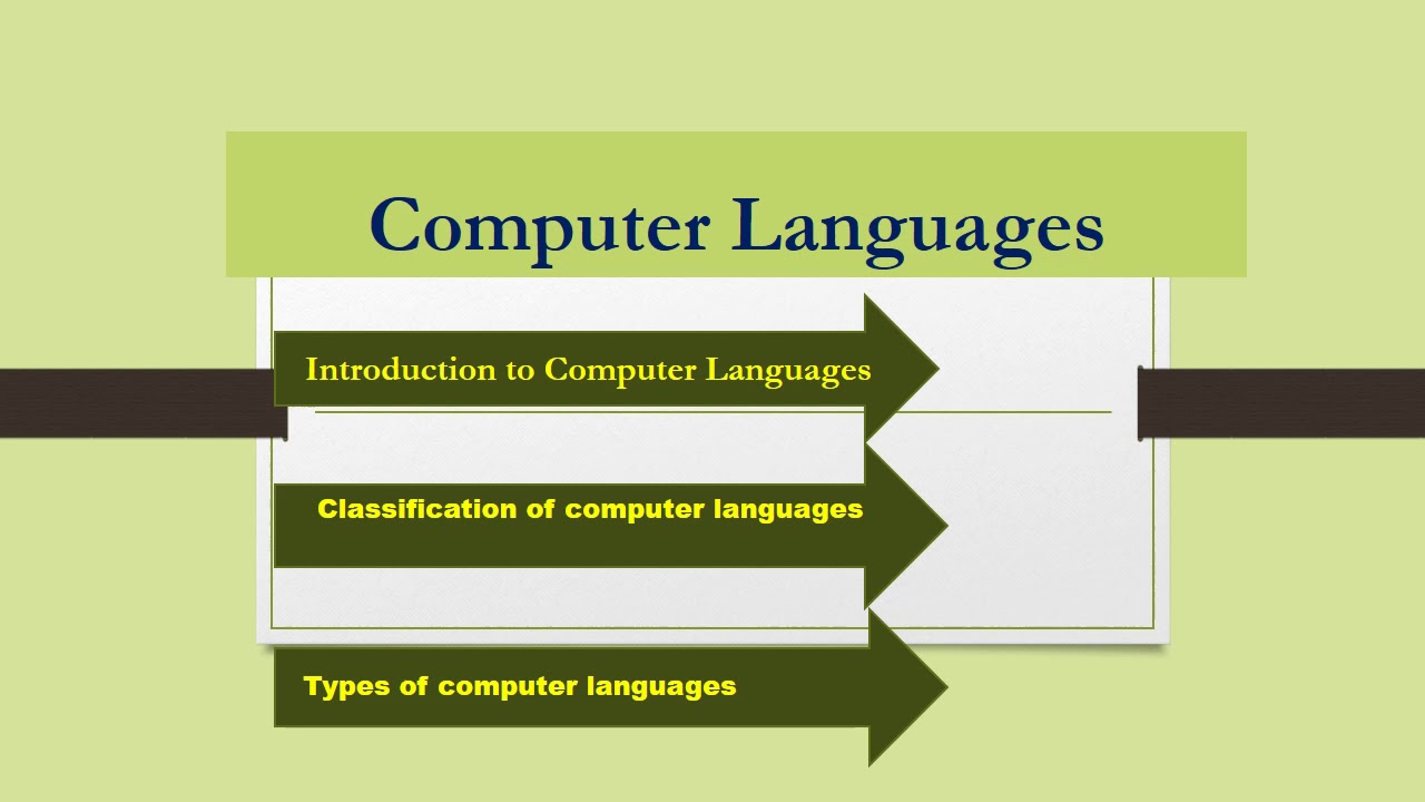 essay on computer languages