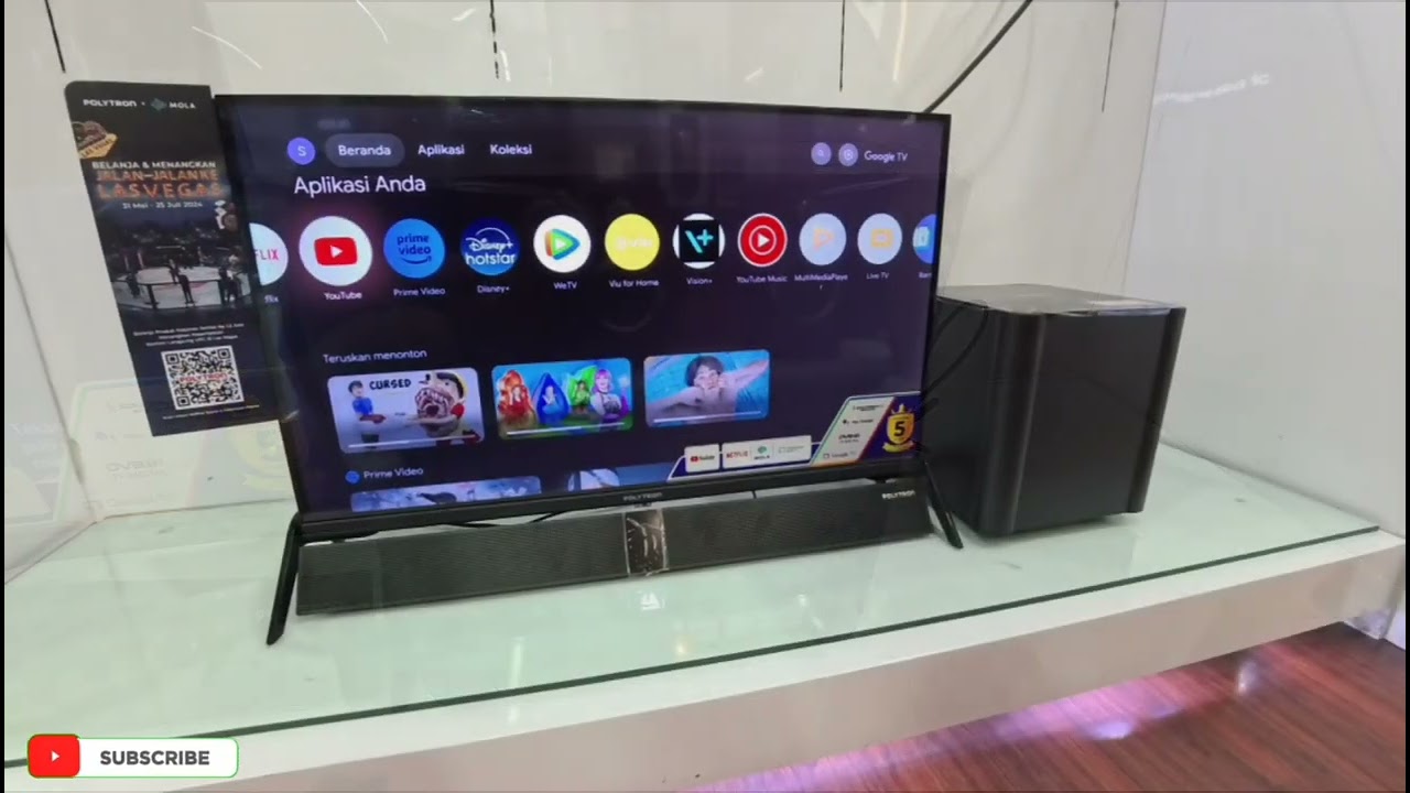 REVIEW TV SOUNDBAR POLYTRON PLD32BG9058