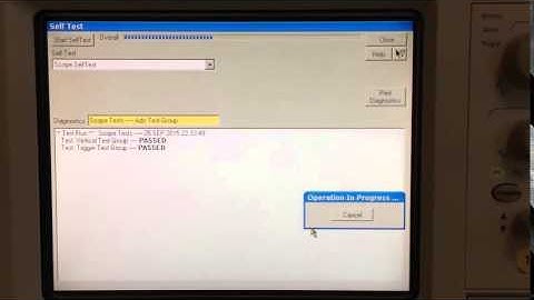 Agilent Infiniium 54832 Operation