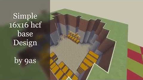 Simple 16x16 HCF Base design