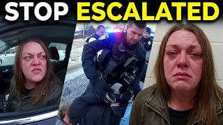 This Traffic Stop Escalated FAST… And It Didn’t End Well - EJV BODYCAM