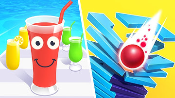 Juice Run Vs Stack Ball - SpeedRun Gameplay Android, iOS #258