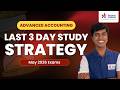 3 Day Study Strategy | Advanced Accounting | CA Inter May 2026 Exams   Accountsman | Yeshas Academy
