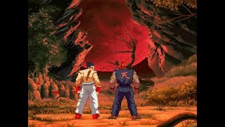 Kazuya vs Akuma