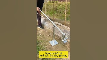 Dụng cụ làm vườn, hỗ trợ nhổ cọc, gốc cây #giadungnadi #dungculamvuon #shorts