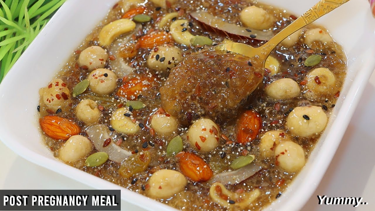 Питание для восстановления после беременности | Супервкусный и полезный рецепт после родов, рецеп...